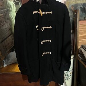J crew men’s toggle coat size medium